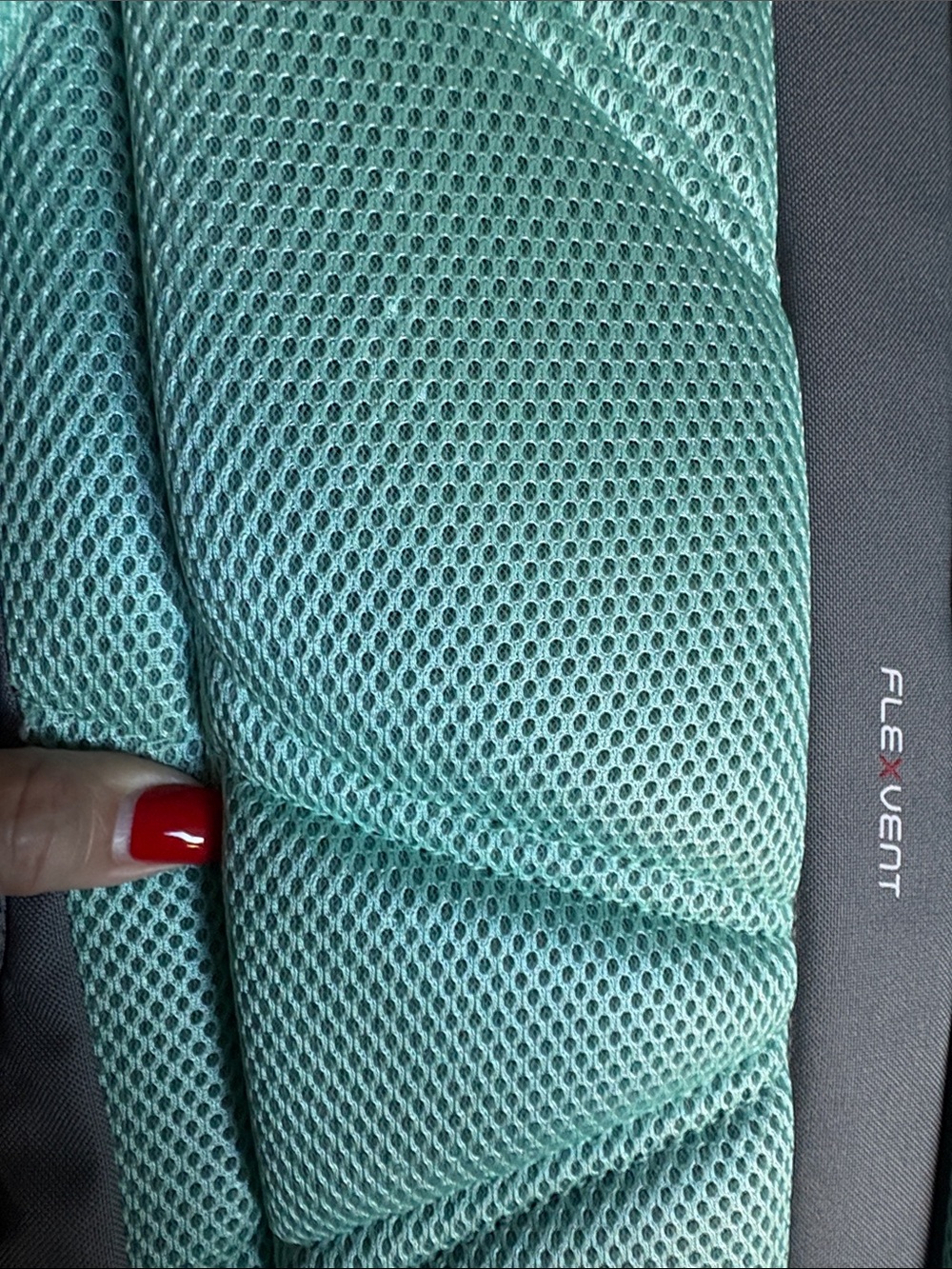 The North Face Gray Backpack with Mint Accents - Picture 11 of 13